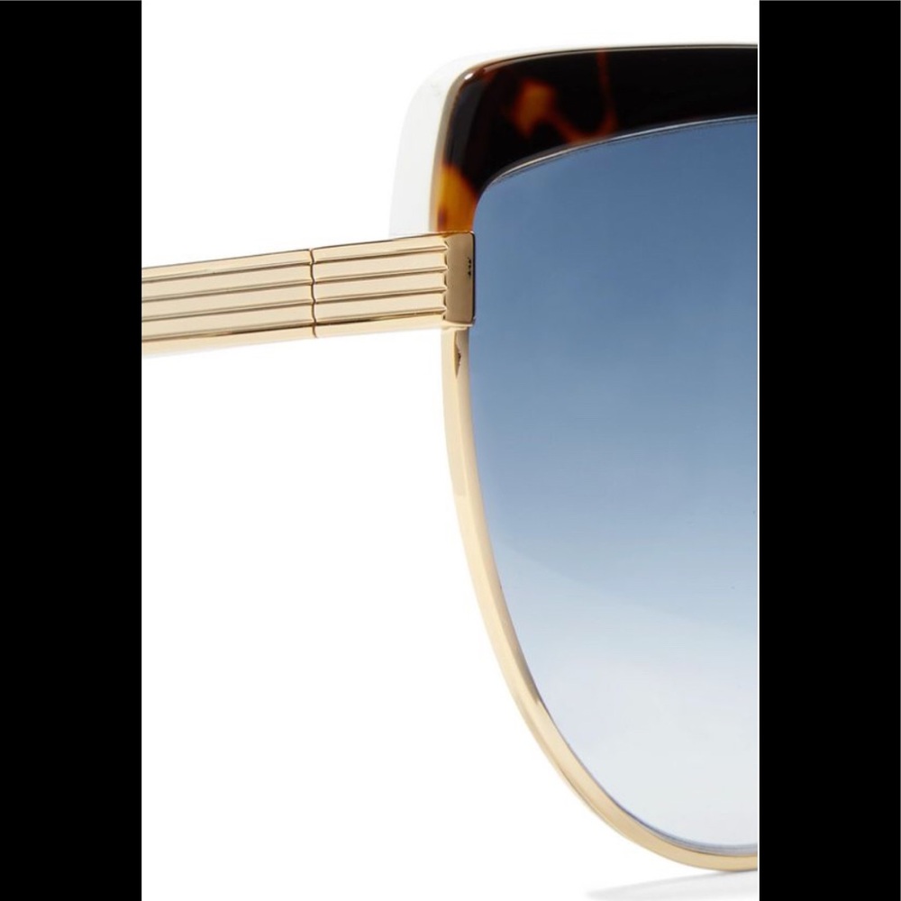Victoria Beckham Cat Eye Tortoiseshell Sunglasses - Picture 5 of 8